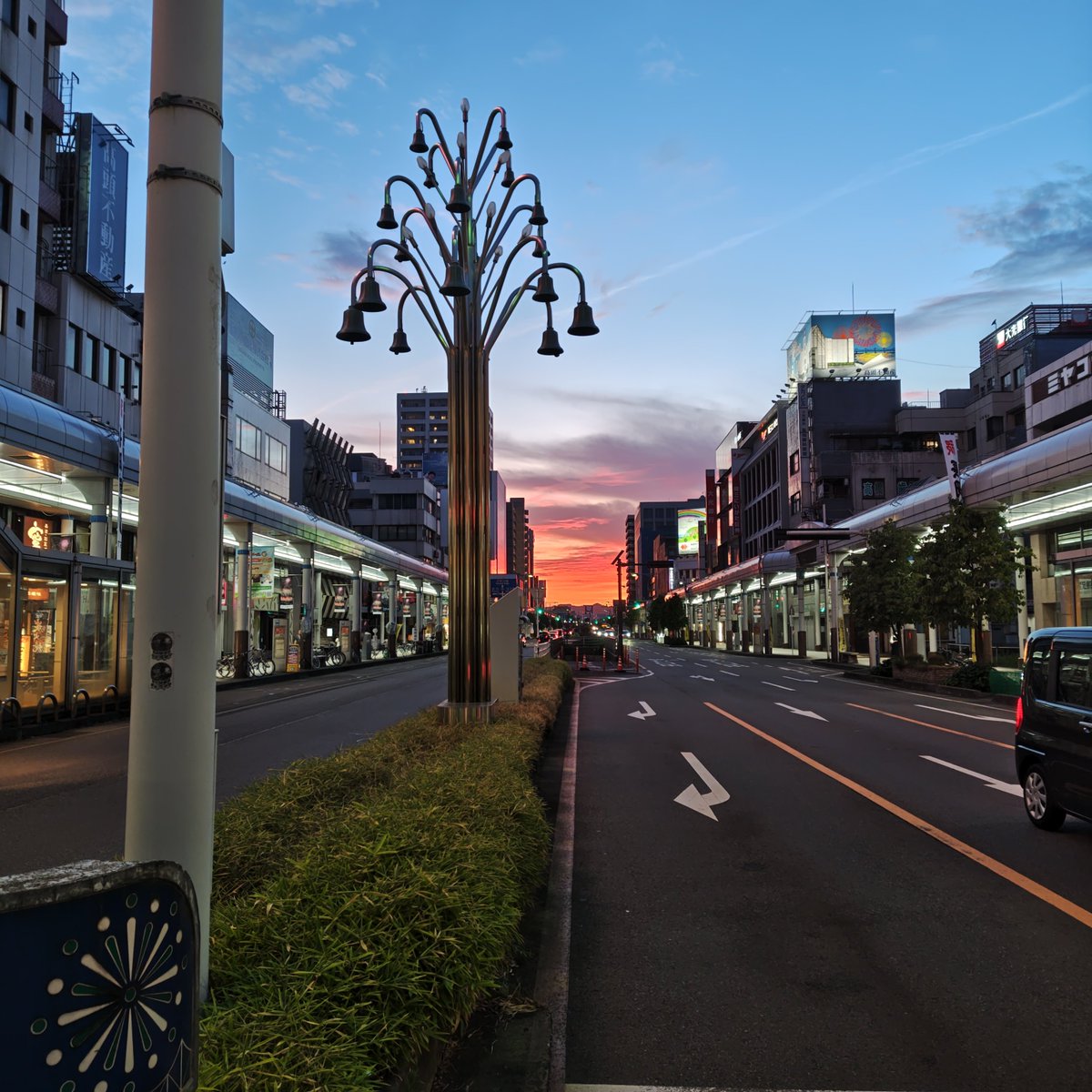 maaheemahee's tweet image. 今日の夕焼け！狂った太陽🌇 #夕焼け #狂った太陽 #イマソラ