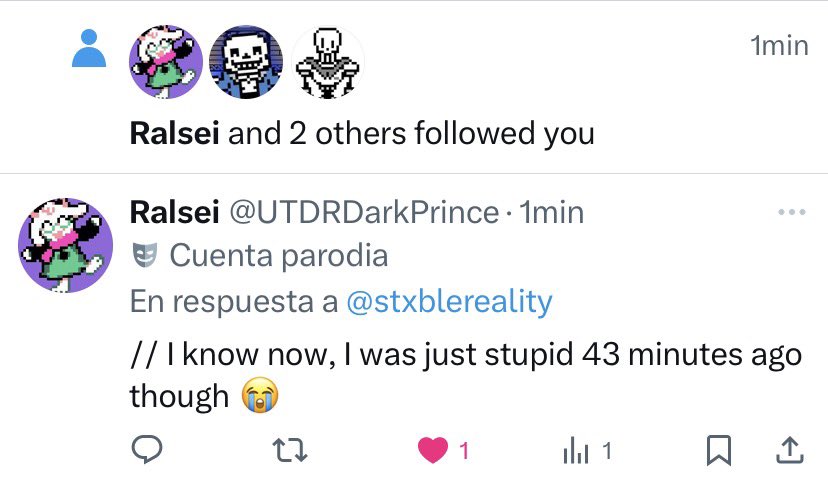 stxblereality's tweet image. // WHAT
tysm @UTDRDarkPrince @funnybone093 and @Co0lSkeLEtOn95_ for the follow!!!
(this is my best day for followers yayyy)