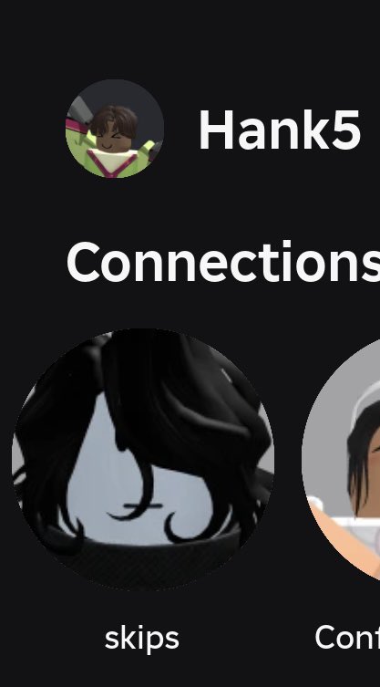 yoom_ss's tweet image. Hank 5 being friends with skips and mac in roblox