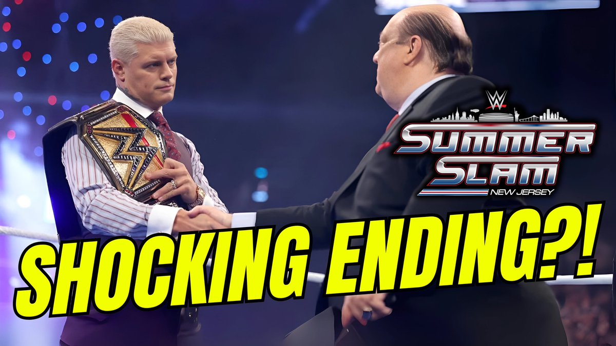 smartestmark_'s tweet image. NEW UPLOAD: 

My bold prediction for #Summerslam 

Find out why this will be the best way to end the show, and why it makes sense 👇🏼

The Summerslam 2025 Ending NOBODY Can See Coming…
youtu.be/uYSJ_8VuErM

Subscribe to the channel for daily content and discussions. 

#WWE…