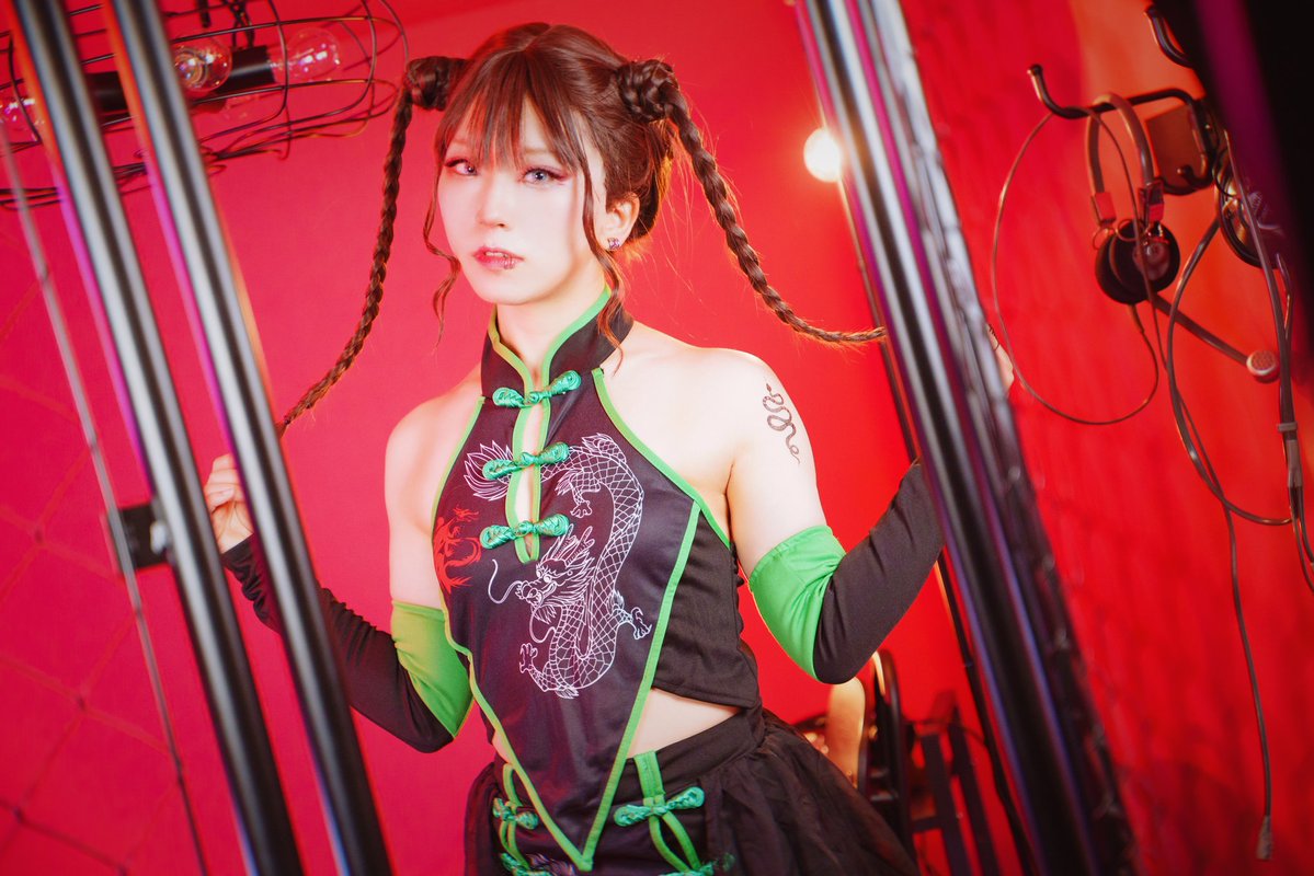either1070's tweet image. *Cosplay

　🧧 創作チャイナ 🐲

📸 @kurokawa405 
#ハコアム大阪