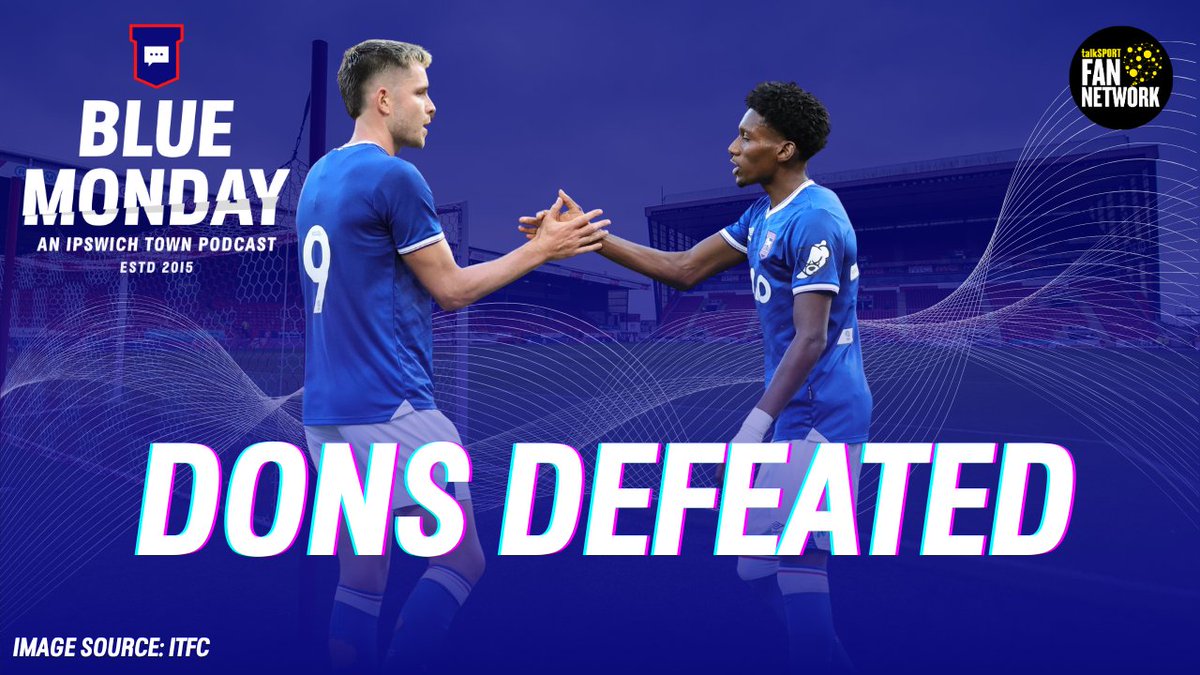 BlueMondayITFC's tweet image. 🏴 #ITFC BUILD CONFIDENCE NORTH OF THE BORDER + 🗓️ ITFC WOMEN FIXTURES REACTION | OUT NOW
🎧 Apple: podcasts.apple.com/gb/podcast/blu…
🎧 Spotify: open.spotify.com/episode/3mCL6I…
📺 YouTube: youtu.be/3ATNA1OpgaU