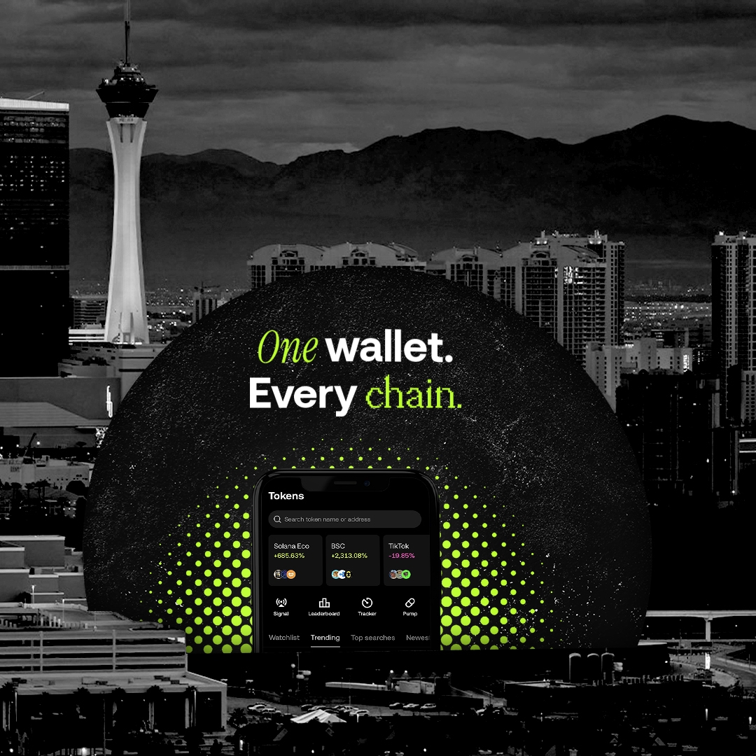 wallet's tweet image. One #Wallet for it all:
⛓️ 130+ chains
🔁 500+ DEXs
🟡 Millions of tokens
🔐 Full control
Built for the multichain era 🟩