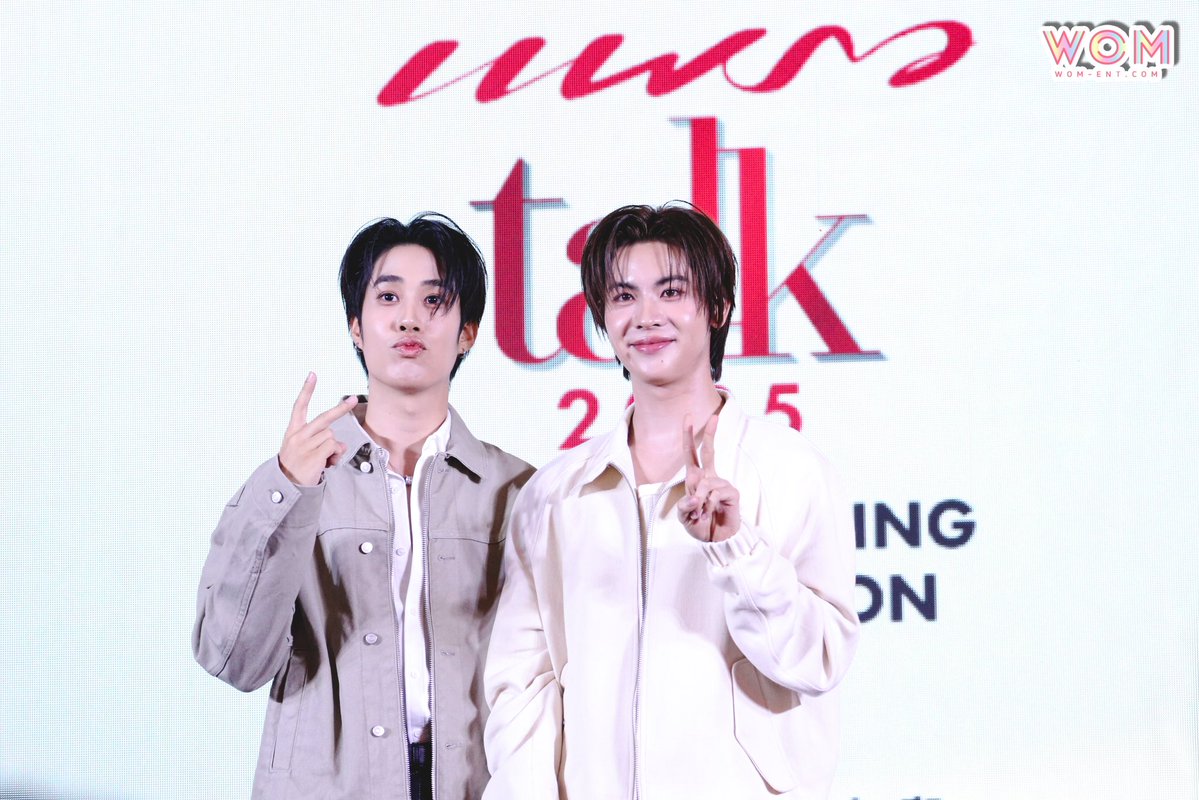 WOMENTERTAIN's tweet image. ‘ เติ้ล - เฟิร์สวัน ’ ร่วมแชร์เรื่องราว สร้างแรงบันดาลใจ ในงาน Praew Talk 2025 &quot;The Empowering Conversation&quot; 💫

#TLE_mtm #FirstOne
#TleFirstone #เติ้ลเฟิร์สวัน
#praewtalk2025xTleFirstOne
#PraewTalk2025