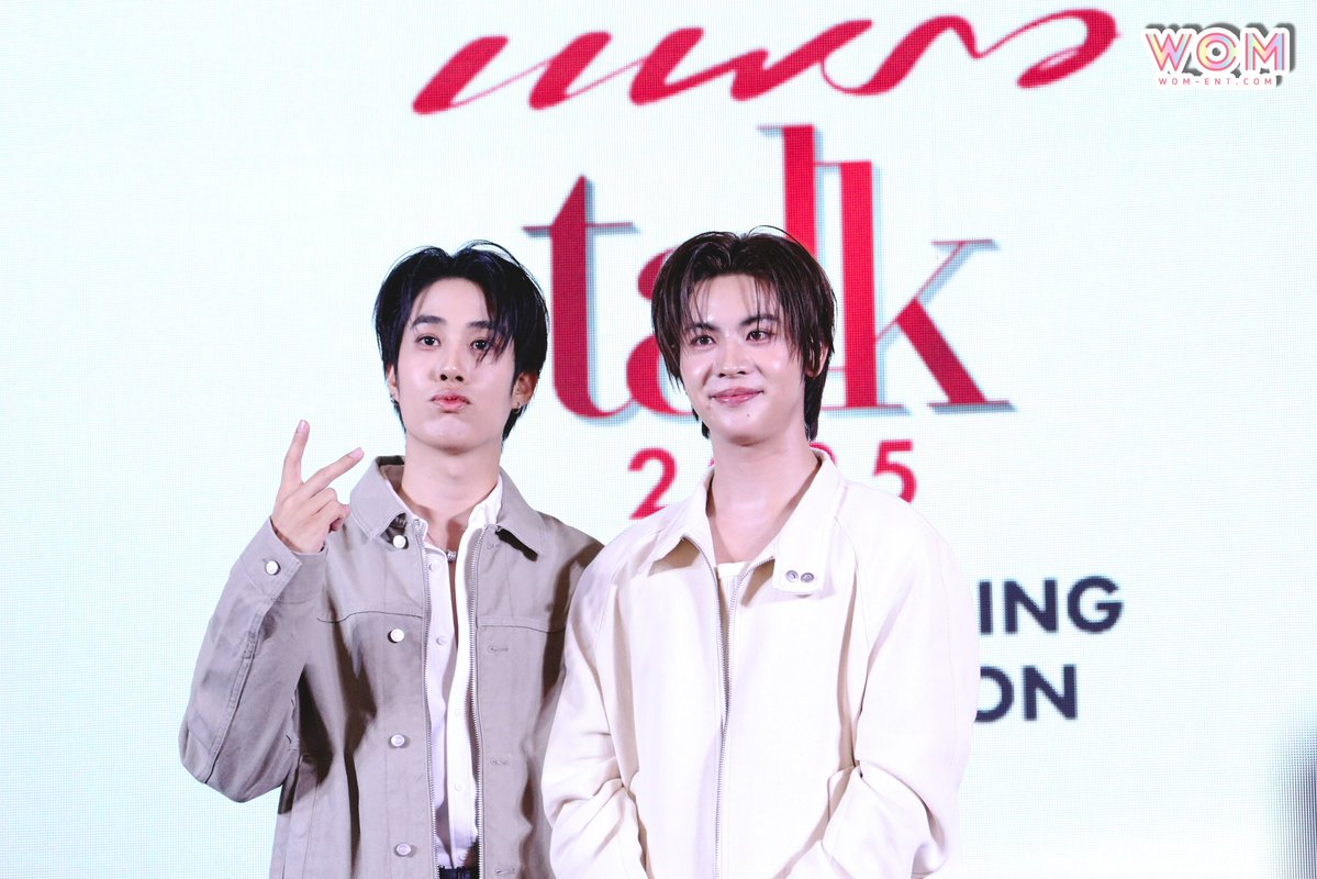 WOMENTERTAIN's tweet image. ‘ เติ้ล - เฟิร์สวัน ’ ร่วมแชร์เรื่องราว สร้างแรงบันดาลใจ ในงาน Praew Talk 2025 &quot;The Empowering Conversation&quot; 💫

#TLE_mtm #FirstOne
#TleFirstone #เติ้ลเฟิร์สวัน
#praewtalk2025xTleFirstOne
#PraewTalk2025