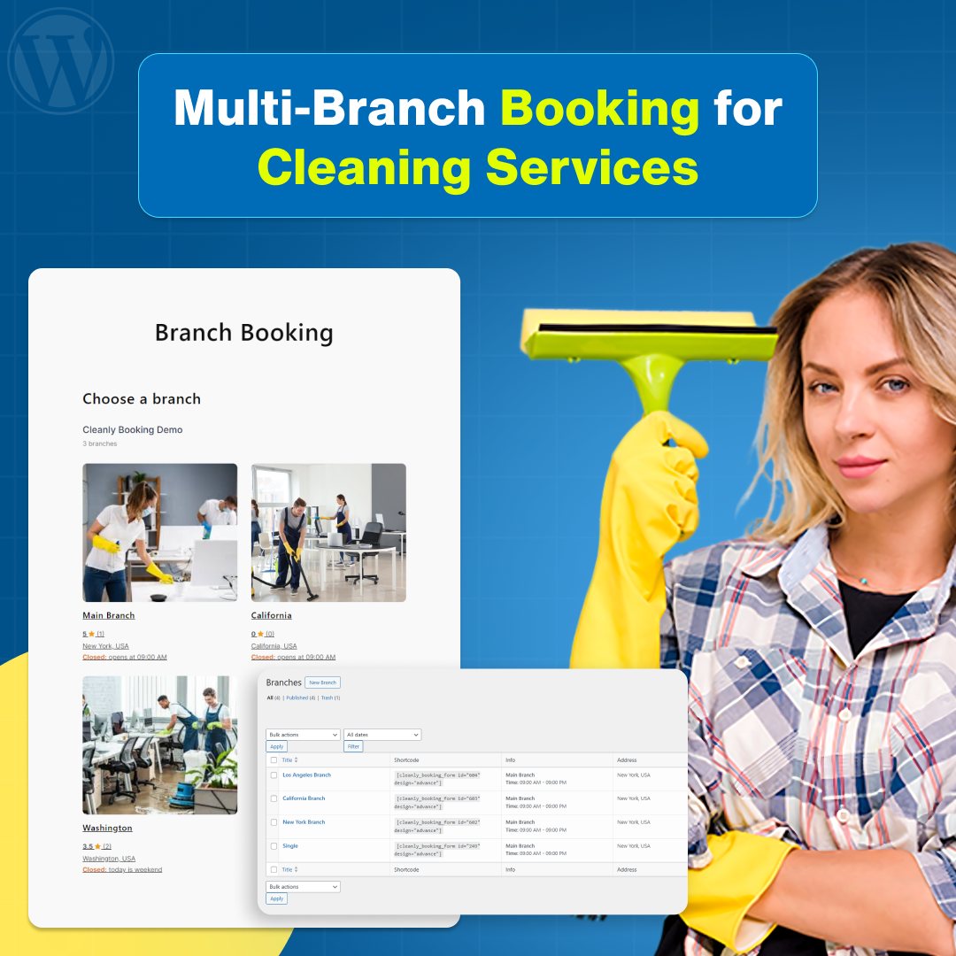 williamjhonson_'s tweet image. 🚀 Multi-Branch Booking Made Easy!

Manage cleaning services across locations with ease using Cleanly&apos;s new system. 💼
✅ Branch-wise bookings
✅ Easy scheduling
✅ Central control panel

👉Try it now: getcleanly.net/features/
#Cleanly #CleaningBusiness #ServiceAutomation