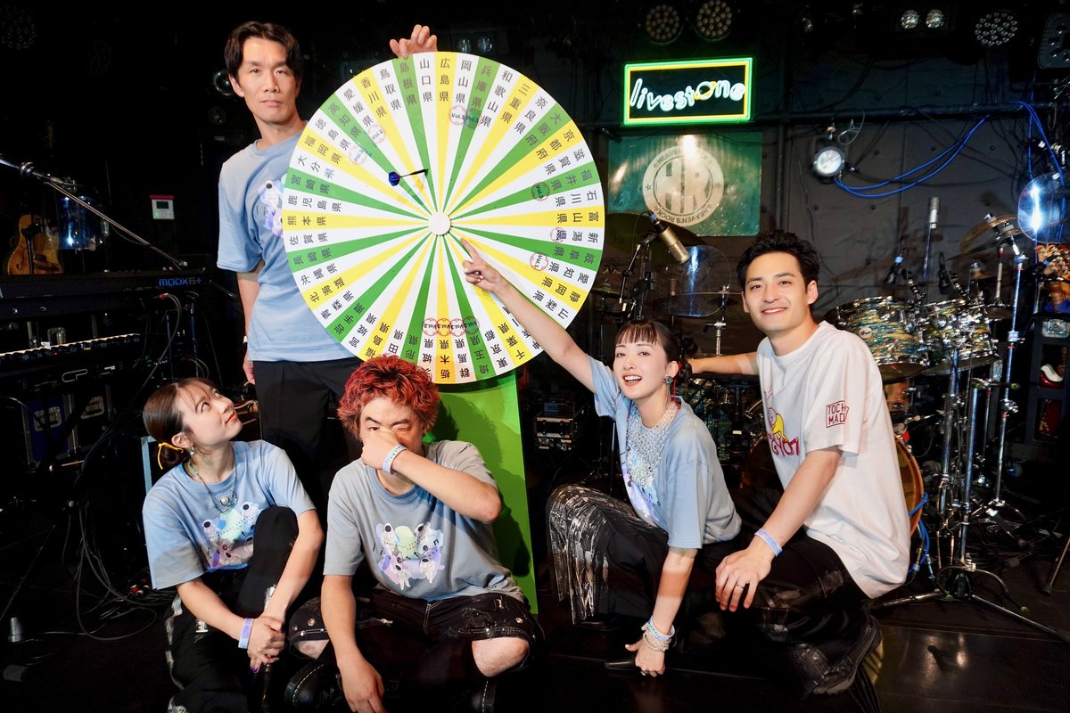 Thank you✨ 2025.7.27 #緑黄色社会 Fan Club Live “#livestone vol.3