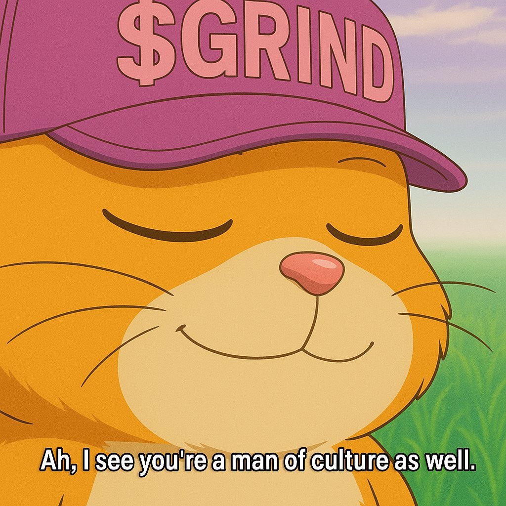 MIAntwerp's tweet image. GM 🫡

Enjoy your sunday

Touch some grass and buy some $GRIND