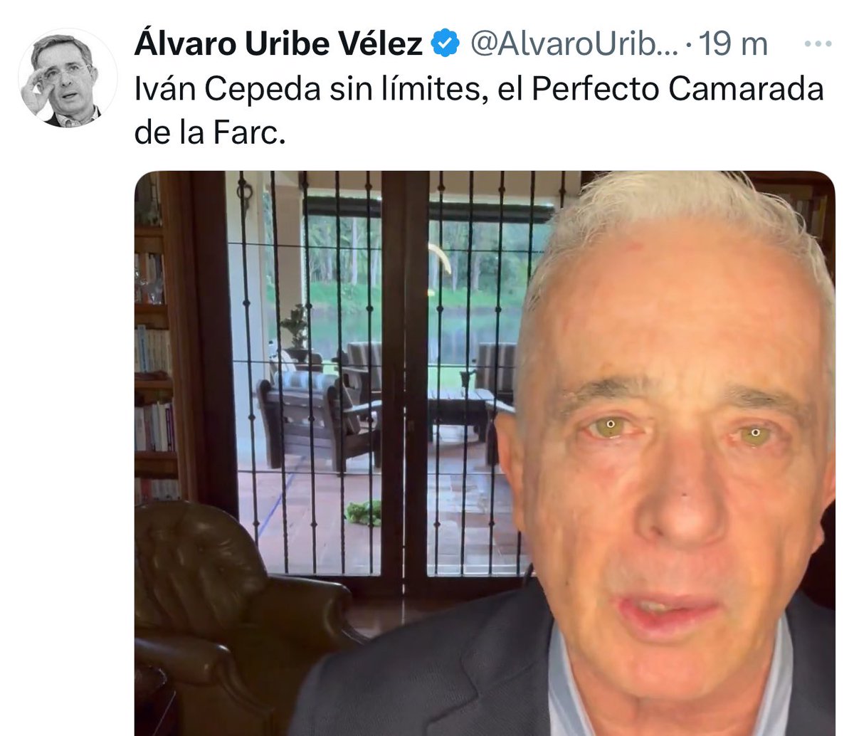 Nelsonalarcon74's tweet image. Los fallos de cada uno de los jueces de la República deben ser en derecho, por eso debemos rechazar todo tipo de perfilamiento o presión como la que se está realizando por diferentes medios y personas en el caso del imputado Álvaro Uribe.
Mañana se proferirá sentencia.