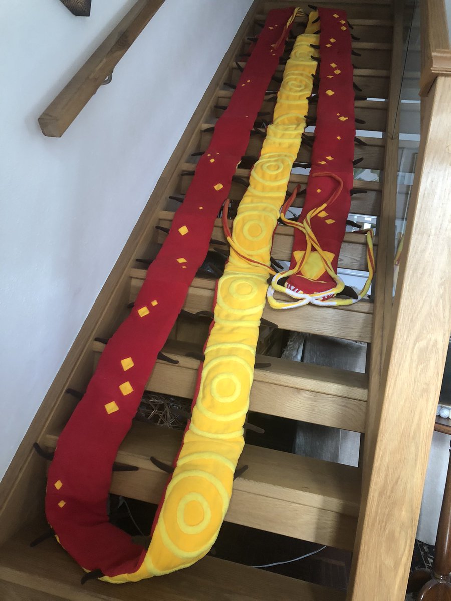 I made the world’s largest Gigantamax Centiskorch plush!