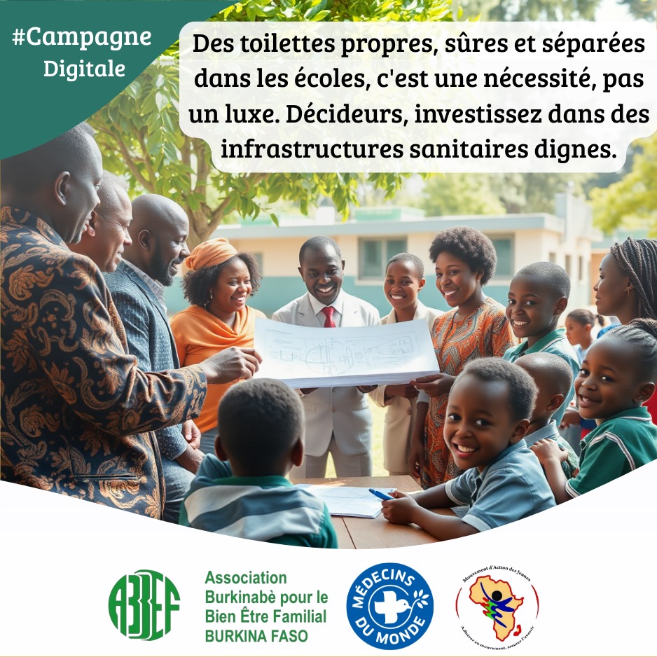 Diabou_Eric's tweet photo. #respect #EngagementAOC

🌍 Garantir des toilettes dignes dans les écoles, c’est protéger la santé, la sécurité et l’avenir de chaque enfant.
@MdM_France 
@ong_abbef 
@POuagaPF @UNICEF_Burkina 
@MajBurkina https://t.co/9D2FeCkeoZ