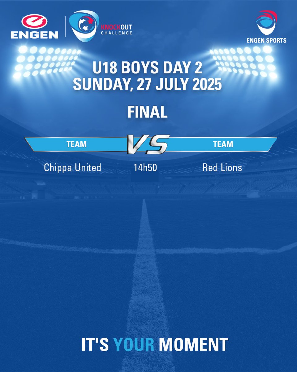 EngenSports's tweet image. Eastern Cape #EKOC2025 Final
#ItsYourMoment #FutureDiskiLegends