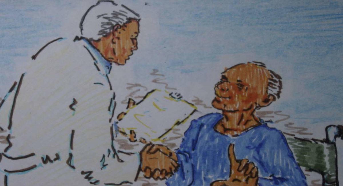 JBtiz's tweet image. Para humanizar nuestra atención tal vez convenga recordar estas palabras del médico, filósofo y teólogo franco-alemán, Albert Schweitzer: “un buen médico debe escuchar como un sacerdote, razonar como un científico, actuar como un héroe y hablar como una persona normal”