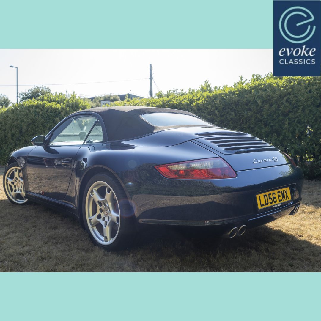 EvokeClassics's tweet image. LIVE AT AUCTION
2006 Porsche 911 C4S Cabriolet 997.1
evoke-classics.com/auction/#/lots…
Tastefully specified example
Genuine 56,500 miles from new
Stunning condition throughout
Car covers included in sale
Full service history
HPI clear
#911 #Porsche911 #Porsche997 #Carrera4S