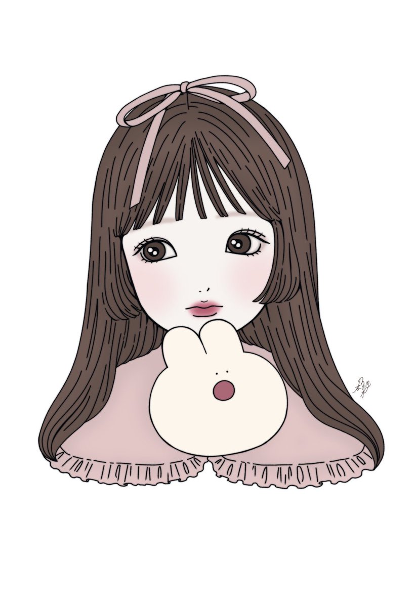 変なうさぎと女の子🌙
このうさぎ
歯はないけど噛みます🐰