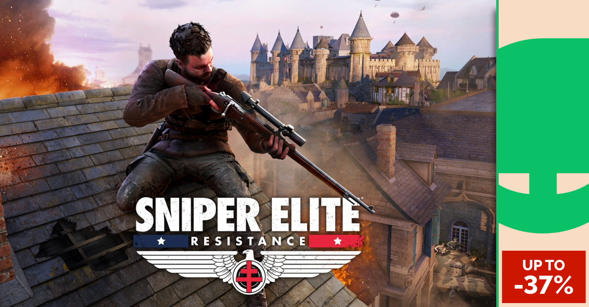 GreenManGaming's tweet image. 🎯 Take the shot with up to 37% off Sniper Elite: Resistance in our massive Summer Sale: bit.ly/4kVTWoM