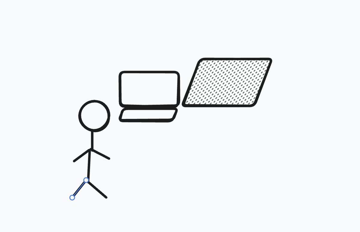 sarlloc's tweet image. My current programming setup is a laptop in front, and a big screen on the right side(something like in the attached image). I have had no issues till now, but I feel changes could be made to have a better posture. Any recommendations?