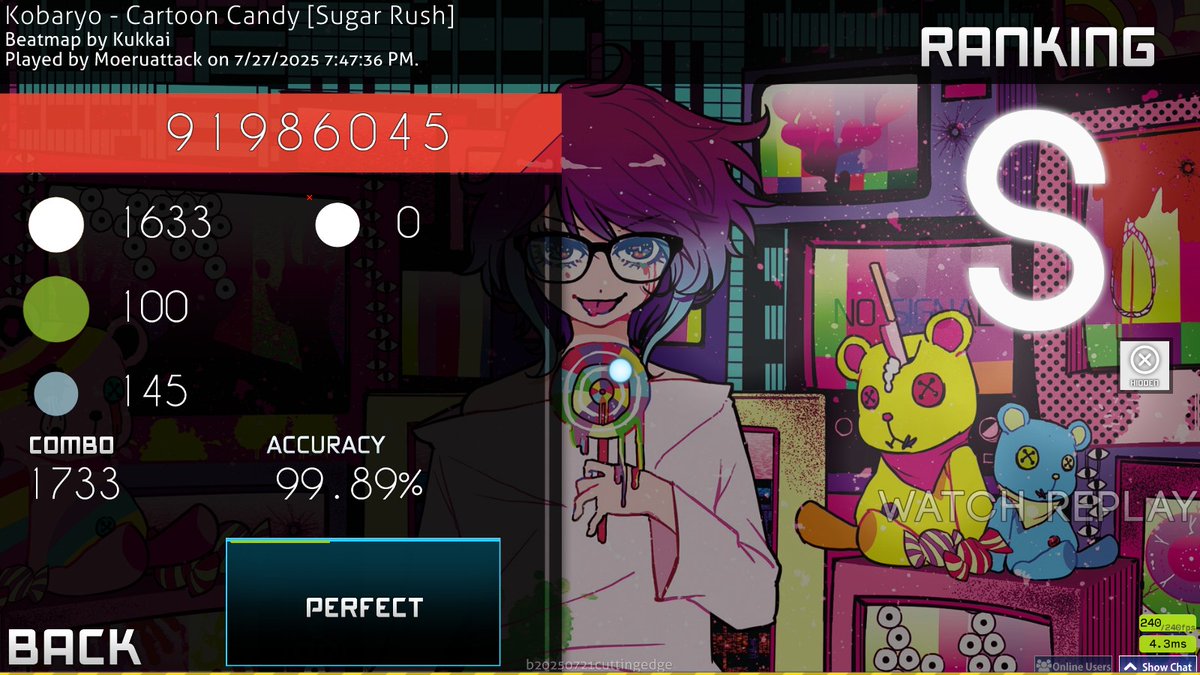 Finally FC'ed after long hiatus❤️‍🔥

652pp