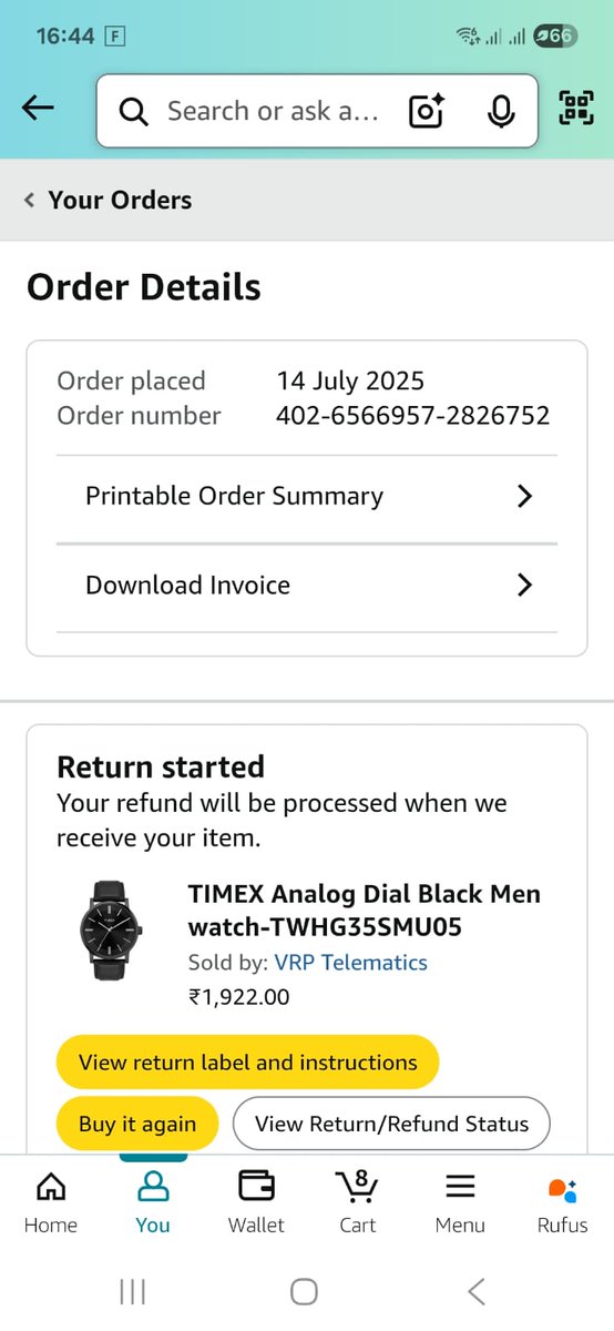 djayneha2017's tweet photo. Till yesterday, I had faith in customer service of @amazonIN, but now I realised that even they have stopped responding and even shut their call me back option. I'm struggling to return a product, just because the pickup failed once. #PoorService https://t.co/s37R9nNMLV