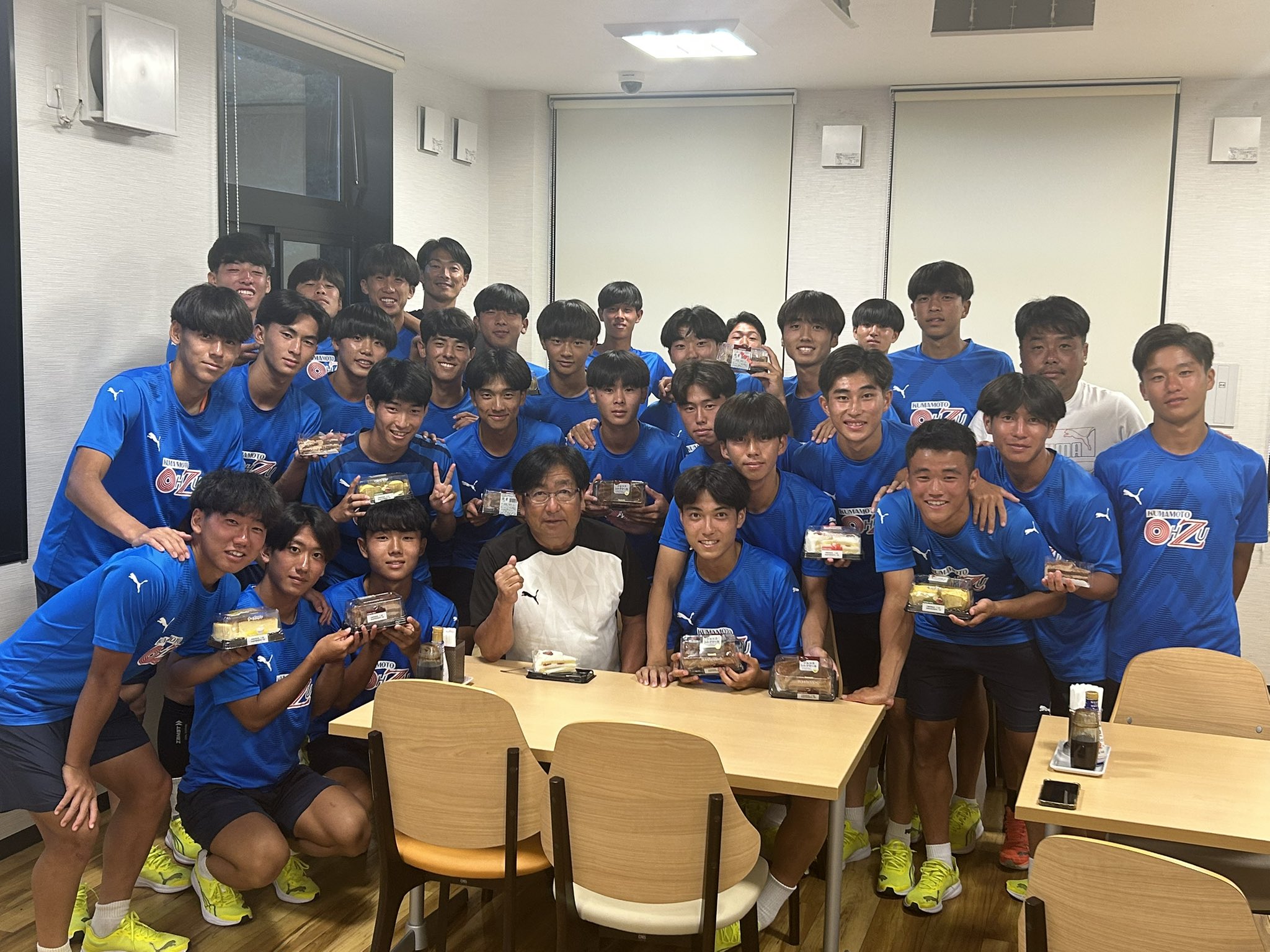 公式】大津高校サッカー部〜進化するブルー軍団〜 on X: 