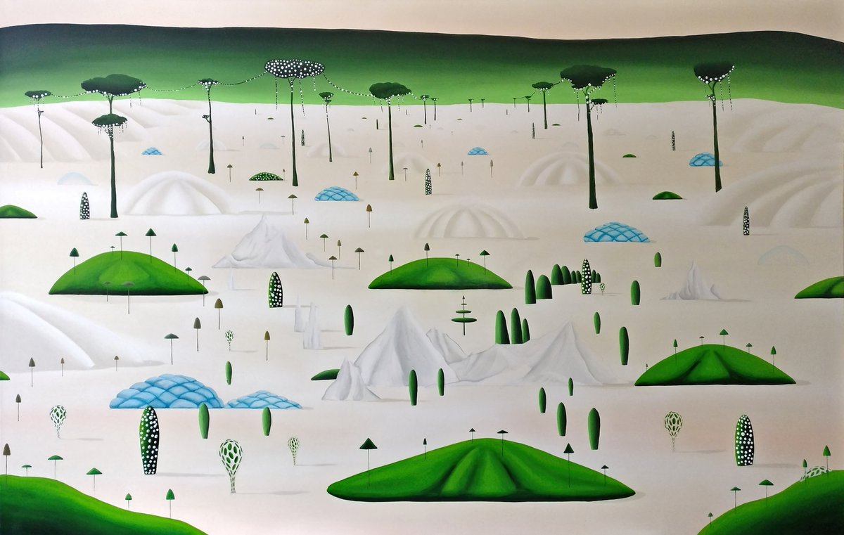 "White hills"   painting 2008 
#painting, #canvas,#clasicpainting,#contemporaryart,#contemporarypainting,#observer,#mit,#mitpress,#caltech,#fineart, @louisvuitton, #michalnesazal,#iconic,#EloniumToMars ,#whitehills,#white,#yalle,#g,#numbers,#quantummechanics,#quantumreality,#ai,