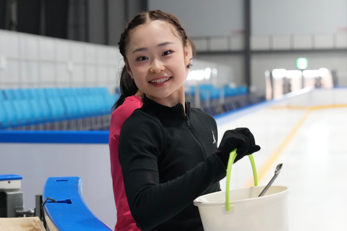 AxelQuadruple's tweet image. 〈 ジュニア強化合宿 〉
#島田麻央 選手
Photo by Kiyoshi Sakamoto
#figureskate #MaoSHIMADA