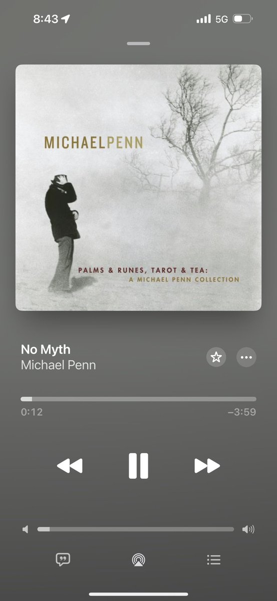 RedsSuffering's tweet image. On with the countdown of my 80 favorite 80s songs
44
No Myth
Michael Penn
1989