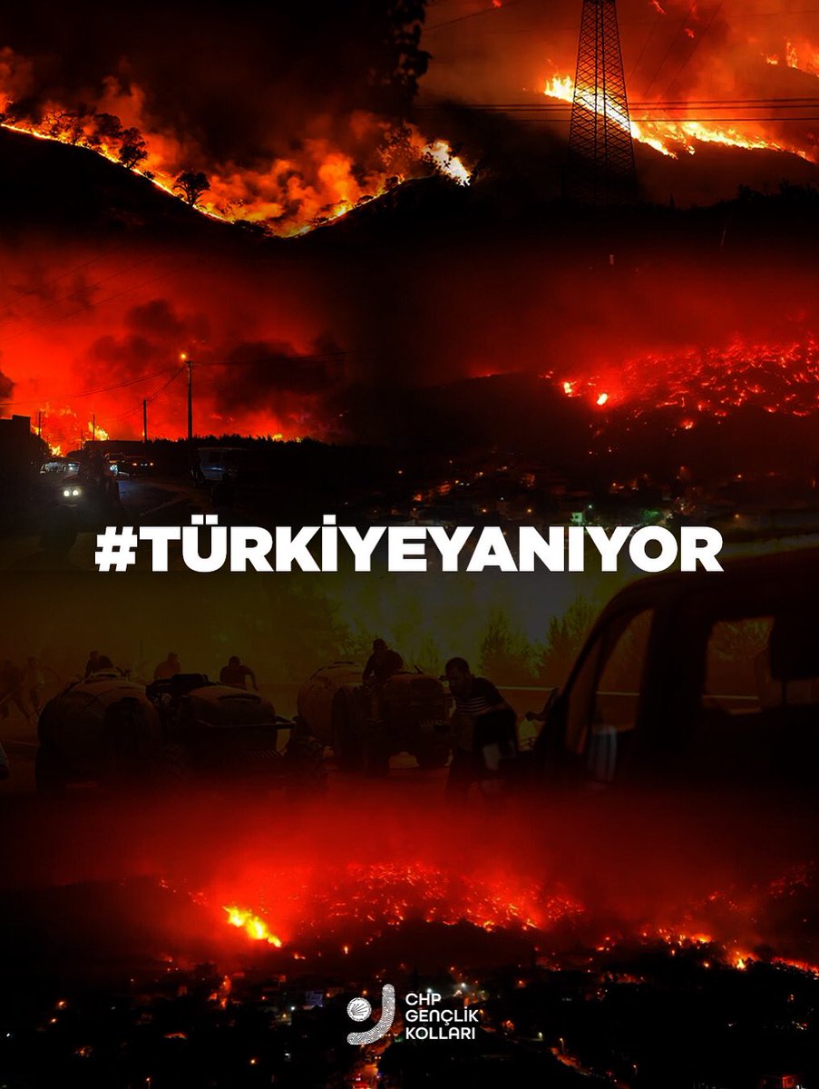 Türkiye’nin dört bir yanından yükselen alevler yüreğimizi yakıyor.

Yangınlarda yaşamını yitiren yurttaşlarımıza ve orman emekçilerimize Allah’tan rahmet, ailelerine başsağlığı diliyoruz.
Yangından etkilenen tüm vatandaşlarımıza geçmiş olsun dileklerimizi iletiyoruz.

Her bölgede