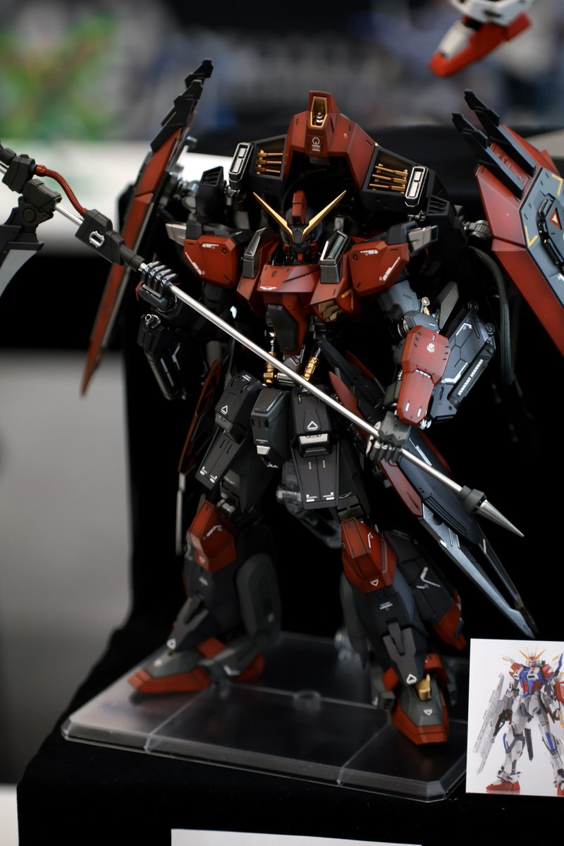 OOKIDOHIIRAGI's tweet image. #IBA模展
無事に帰宅しました！！
行き帰りと昼＆夜飯同伴してくれたちゃんぷさんとプラまるニキに感謝🙏
それと卓に来てくださった皆様、本当にありがとうございました！
最後に大学の模型サークルの後輩がめちゃくちゃカッコよく撮ってくれた写真も載せておきます📸