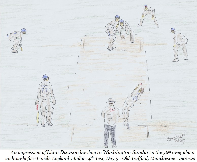 DrDanDiaper's tweet image. Liam Dawson to Washington Sundar #sketch #ENGvIND #ENGvsIND #ENGvINDTest @abdulhayemehta @NorthStandGang @ilegally_indian @AnnieChave @palfreyman1414 @Edgaralanpoe48 @andydurrant75 @cbar2323 @kinobe911 @mattbob84 @WG_RumblePants #pen &amp;amp; #pencil #drawing #drawingart #sketchart #art