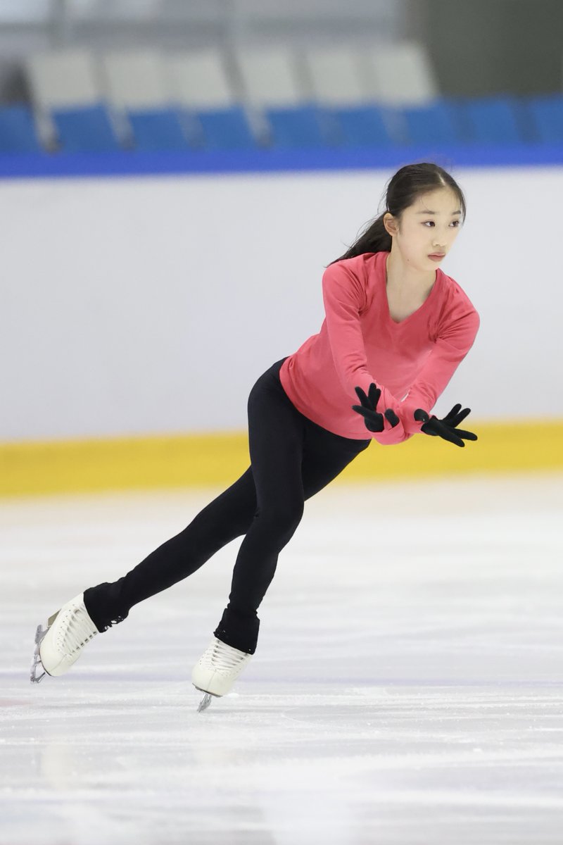 AxelQuadruple's tweet image. 〈 ジュニア強化合宿 〉
#岡田芽依 選手
Photo by Kiyoshi Sakamoto
#figureskate #MeiOkada