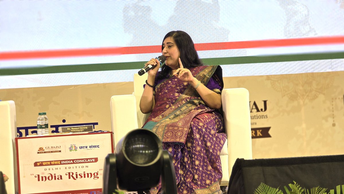 Bansuri Swaraj tweet media