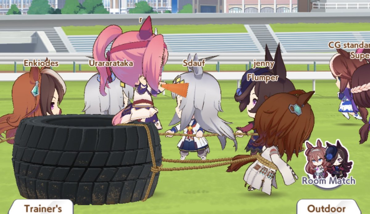 ChocoMarimooo's tweet image. Thanks Urara!! Tachyon will do her best 😂