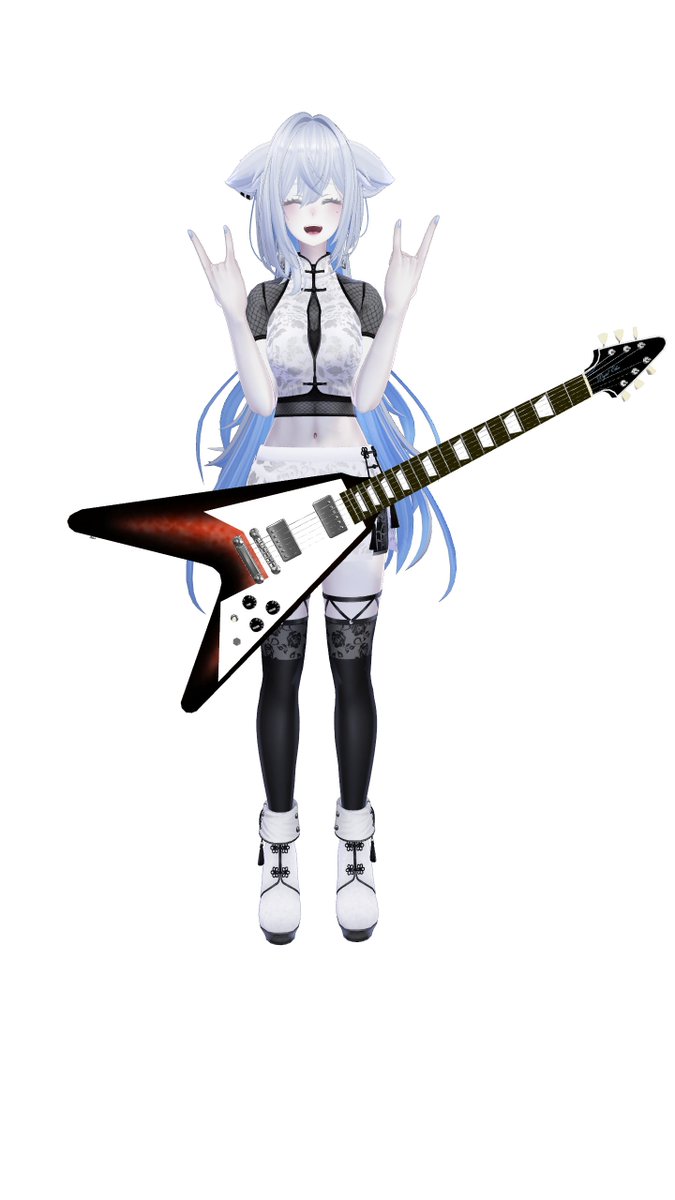 Ethan_for_vr's tweet image. 🎁新作小物発売前プレゼントキャンペーン🎁
⚡ロックなギターです🤘

🎸参加条件🎸
①当アカウントのフォロー
②当ポストのリポスト

で抽選で２名様にプレゼント

応募締切 7/30  19時まで
販売開始 7/30  20時～(予定)

たくさんの参加お待ちしております😊
#VRC #VRChat #guitar #booth_pm