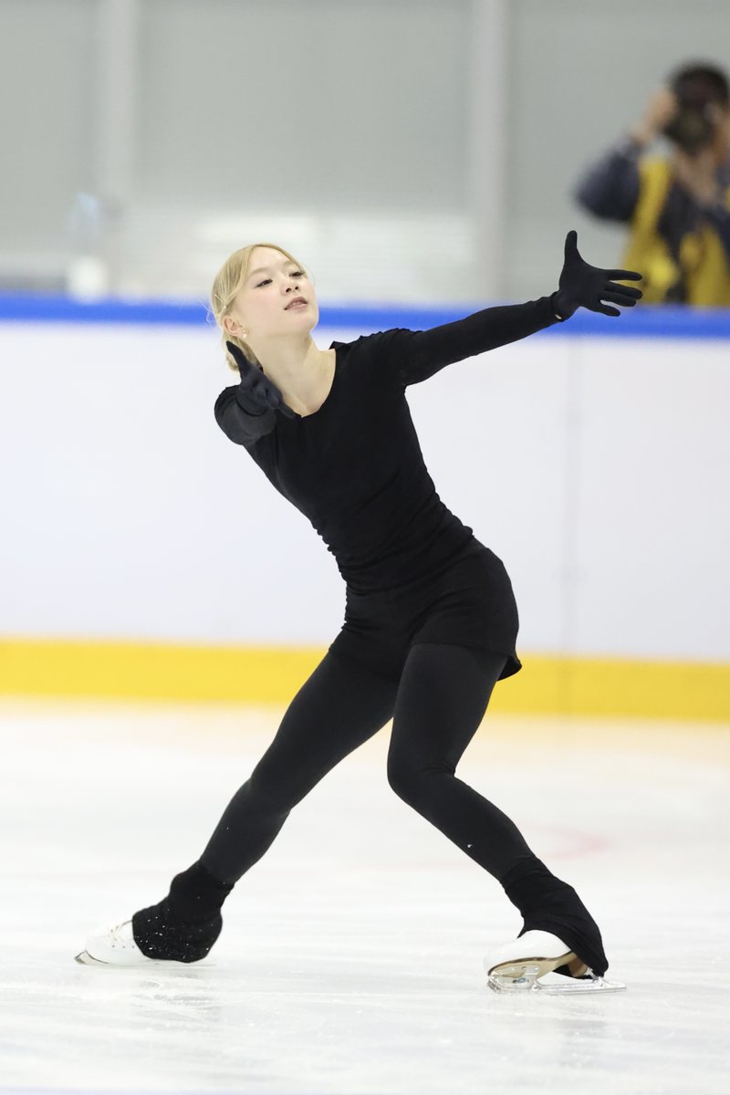 AxelQuadruple's tweet image. 〈 ジュニア強化合宿 〉
#村上遥奈 選手
Photo by Kiyoshi Sakamoto
#figureskate #HarunaMurakami