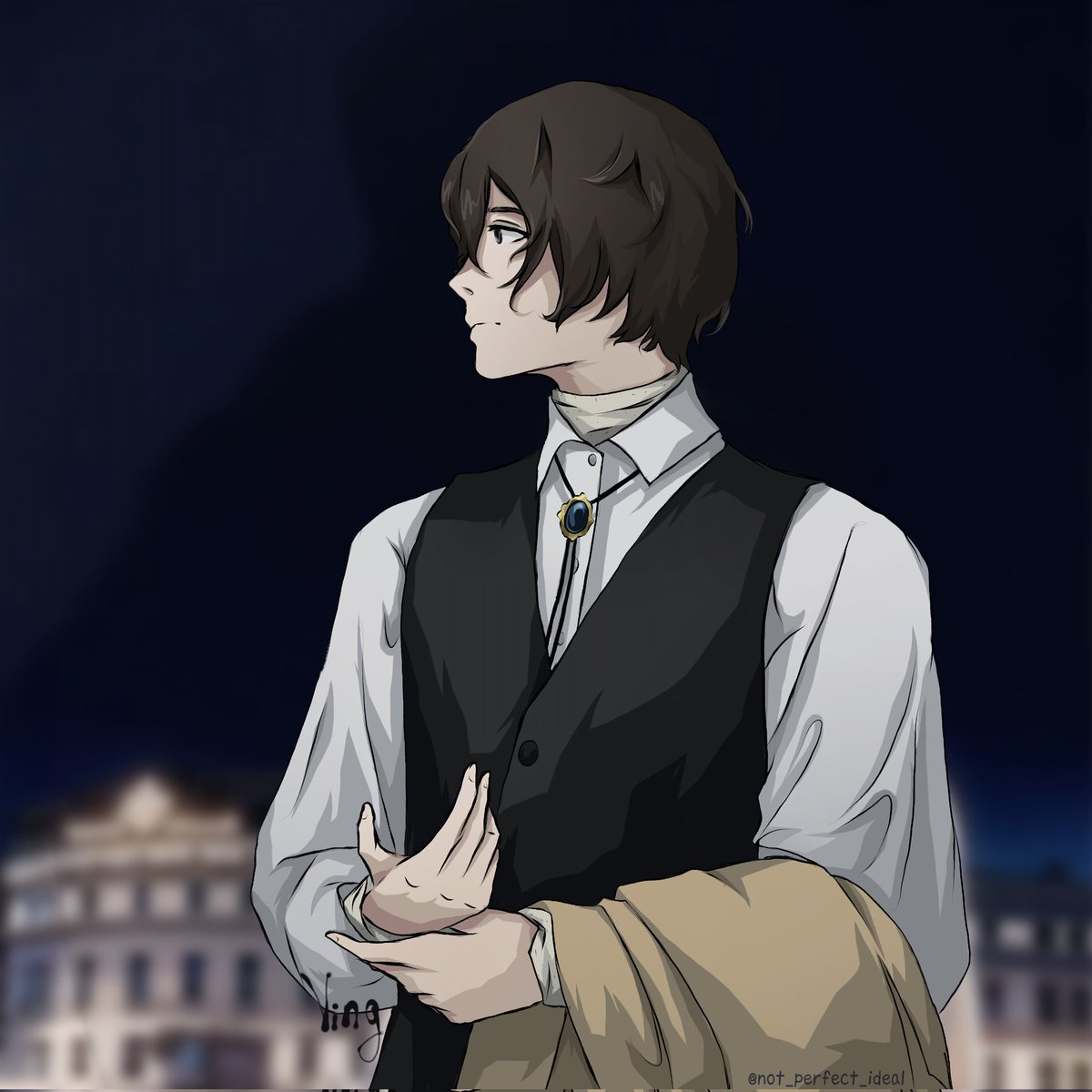 memories_shadow's tweet image. I drew three cosplayers in my style.
Part 3
#bsd #BungouStrayDogs #art #dazai #DazaiOsamu