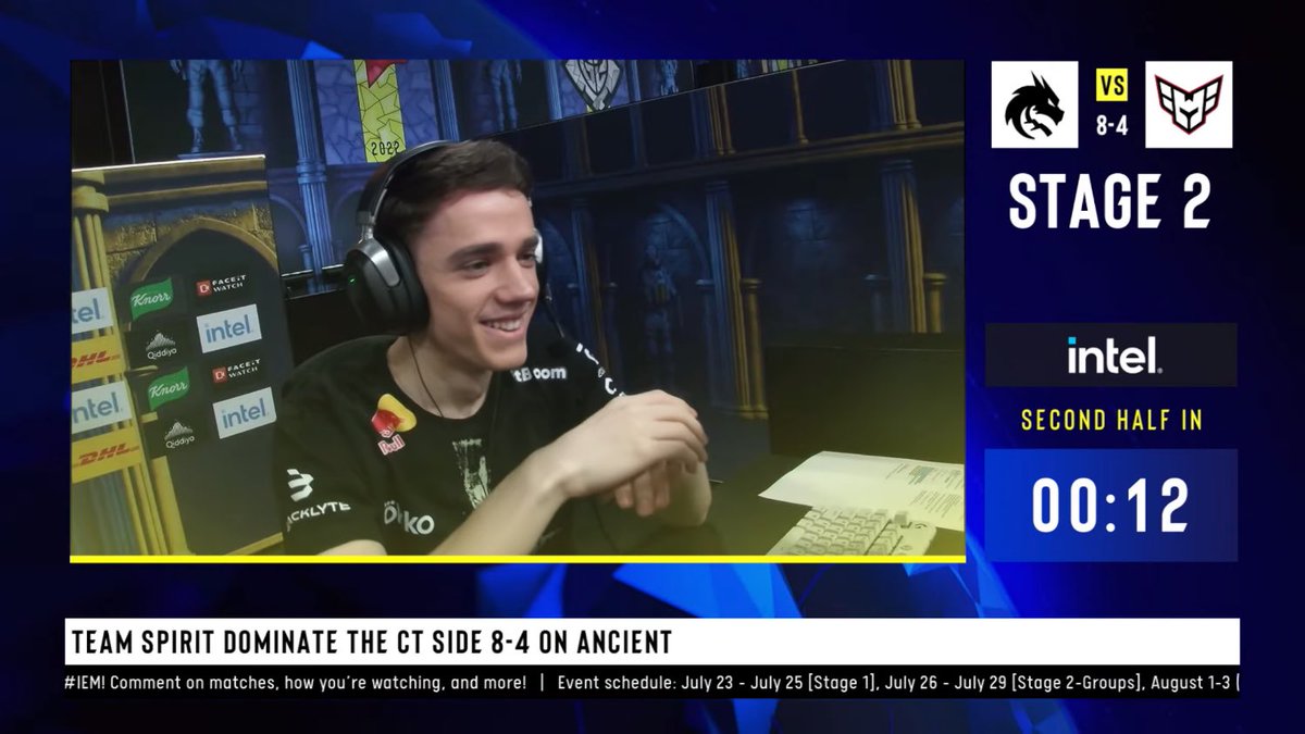 Team__Spirit's tweet image. did he just smile 🫢
