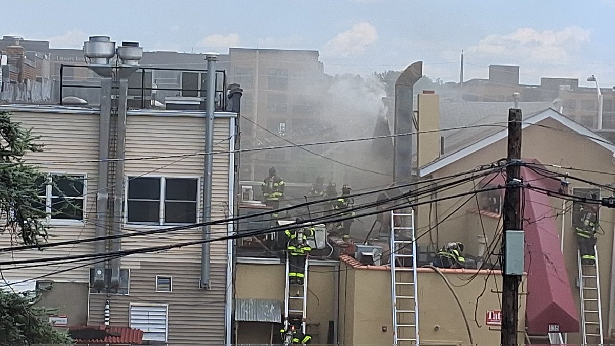 Hackensack New Jersey structure fire #Jobtown