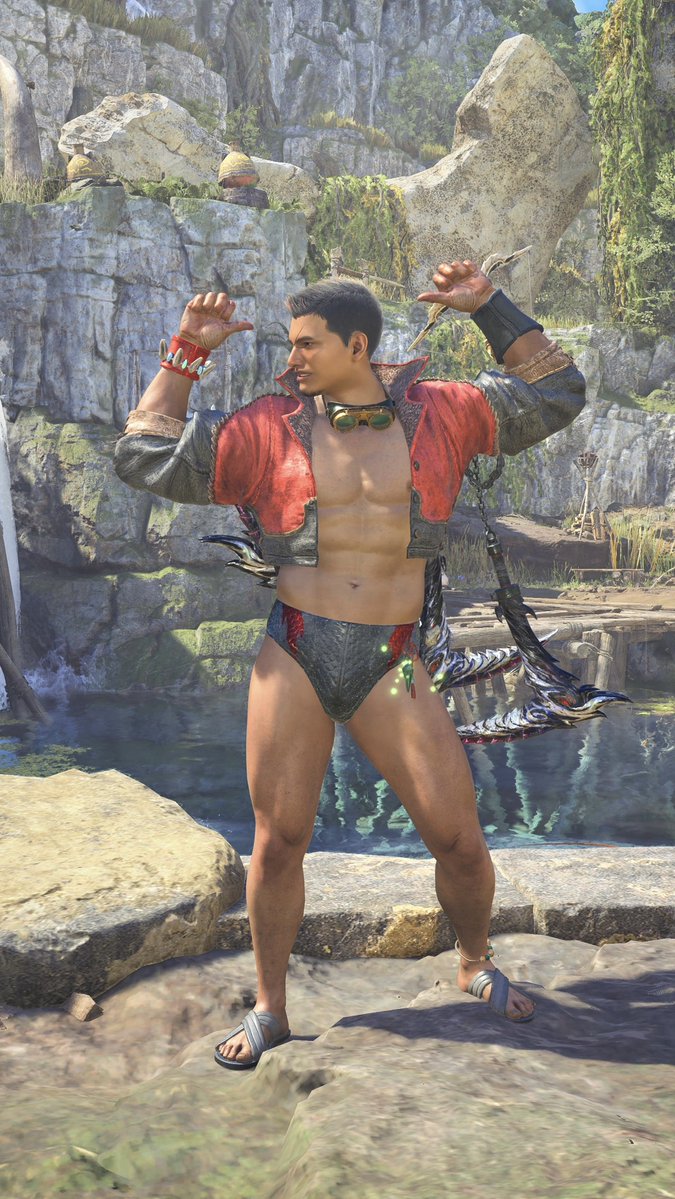 ryu_drago_ff14's tweet image. ふーん叡智じゃん
ダイバーって前はこんなのなかったよね？
マッスルも早く来ないかな💪