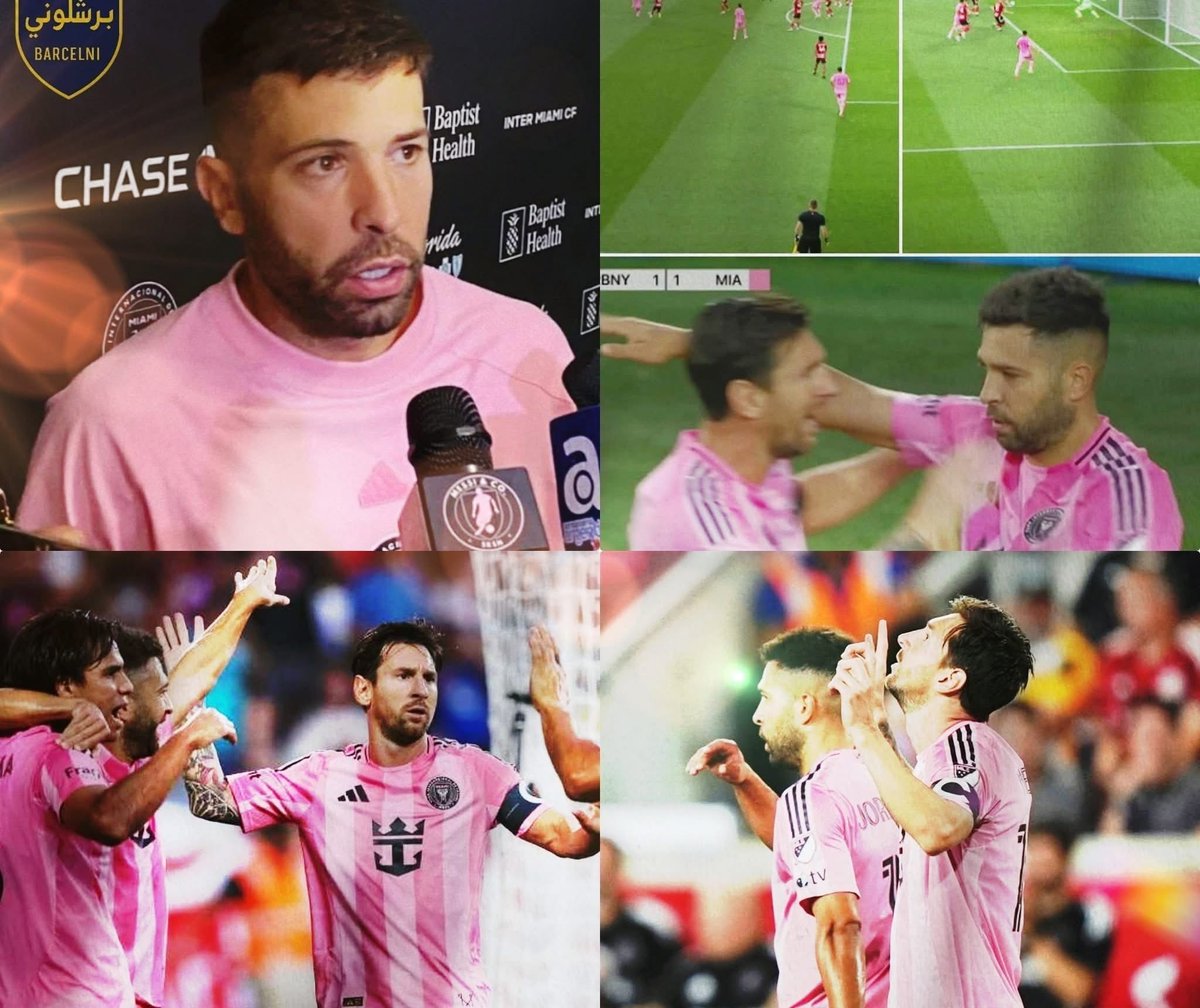 MessiFCWorld's tweet image. Jordi Alba: 🎙"Messi's historic pass? I've played with Messi for many years... but every time he passes to me, it feels like the first time. One pass, one touch... brings you closer to goal than ever. Tonight? It wasn't just a pass, it was a new lesson from an ageless master. Two…