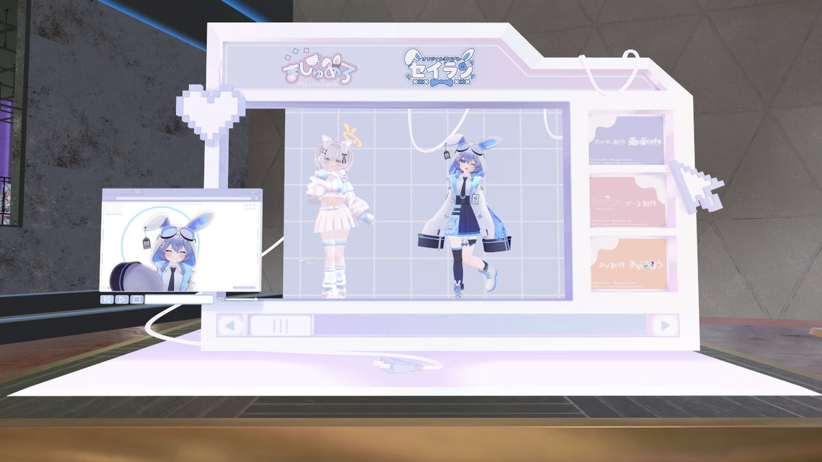 kirinagare_vrc's tweet image. Vketで回った先1
mokzさんとこ #mokzcat
#寺井カントリー さんとこ
雨咲さんとこ #雨咲cafeらてあーと
#ナギ亭 さん・ #ほむぺじ さんとこ