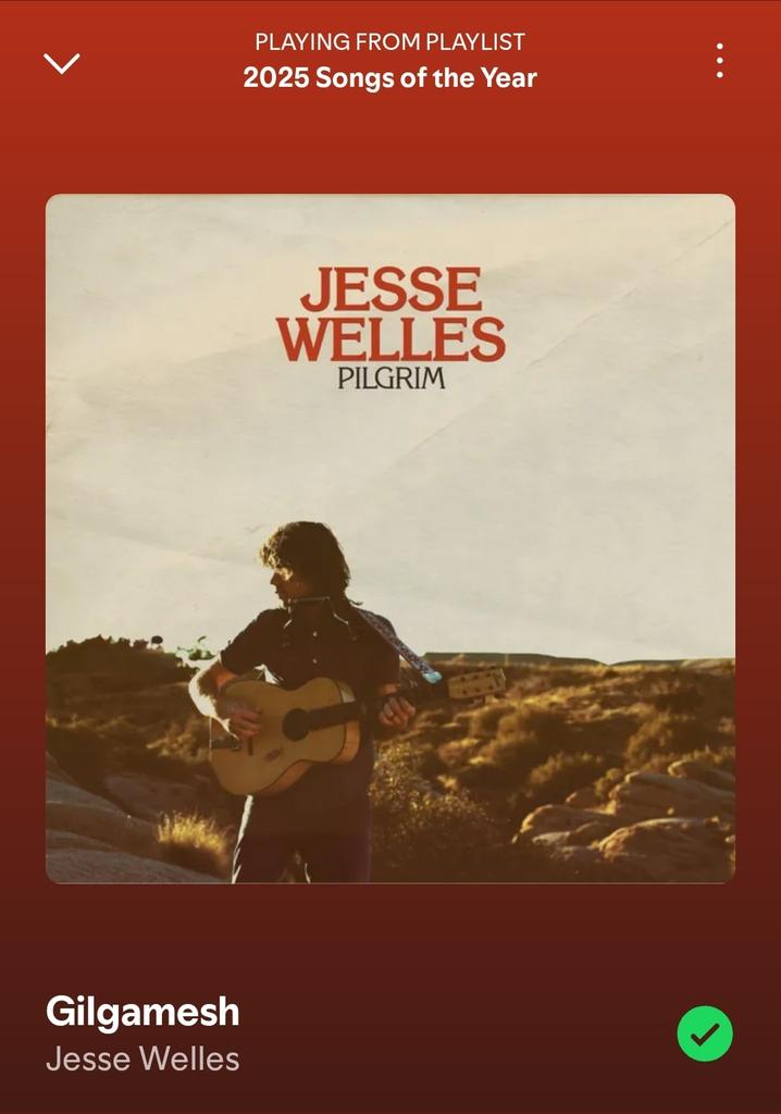 TheKro16's tweet image. Sometimes a song comes along that causes me to have a spiritual experience. Jesse Welles has it in spades, man. 🙏