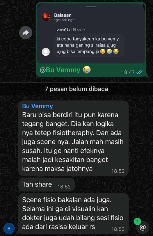 pinkthestar's tweet image. GUYSS INI KATA BU VEMMY 😭😭 besokk ada tayangannya