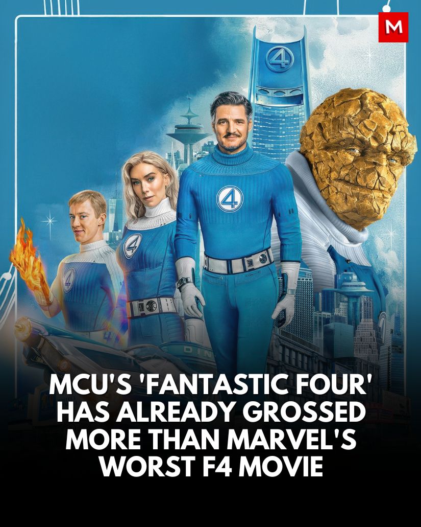 The new Fantastic Four have proven to be much more successful that their predecessors. Learn more 👉️  bit.ly/4miifOU