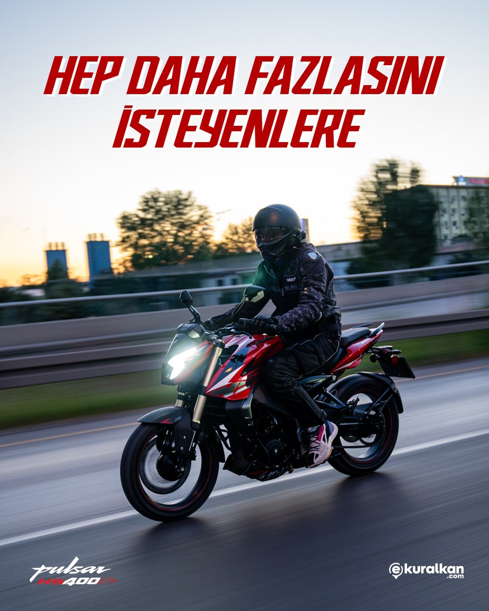 Yokuş biter, viraj başlar.
Viraj biter, yeni rota başlar.
İşte tam bu yüzden: NS400Z. 🔥

#kuralkan #ekuralkan #motor #motosiklet #bajaj #bajajmotorturkiye #kanuni #kanunimotosiklet