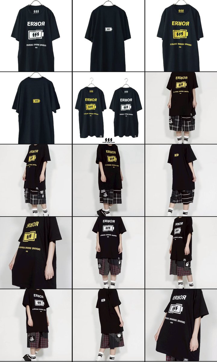 dr_select's tweet image. コンバンハ!!
ウェブショップ更新しましたー🔋
本日は、SPARKING SPARKING SPARKINGのERRORロゴTシャツをUP!!
定番シルエットのシンプルで使い勝手の良い1着👀⚡️
黒×白、黒×黄の2色展開⚪️⚫️🟡
是非ともご覧くださいませー⚡︎👀⚡︎
dr-select.ocnk.net