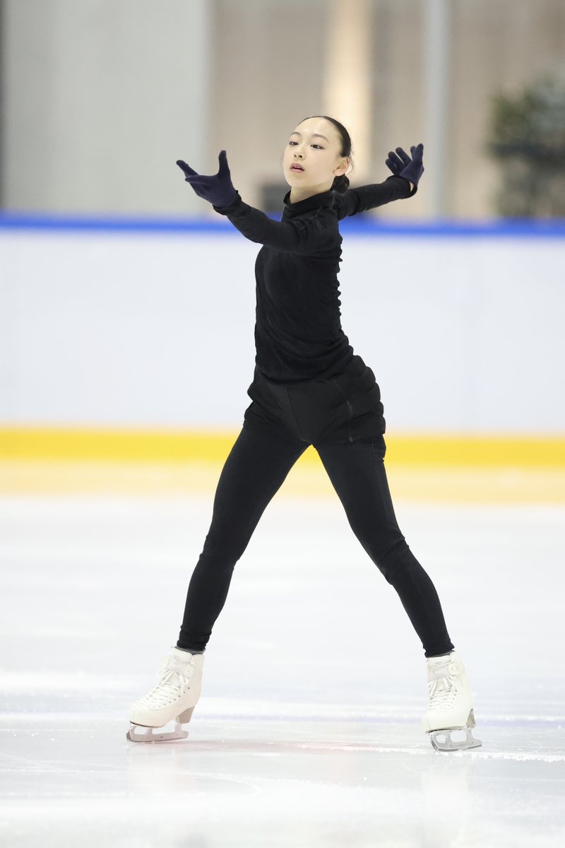 AxelQuadruple's tweet image. 〈 ジュニア強化合宿 〉
#岡万佑子 選手
Photo by Kiyoshi Sakamoto
#figureskate #MayukoOKA