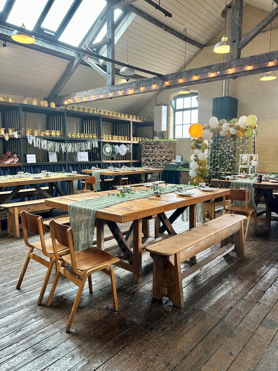 Middleport Pottery (@middleport_pot) on Twitter photo Did you know Middleport Pottery offers Room Hire?
From Corporate events to Baby Showers, Birthday Parties or Anniversary Celebrations, our unique venue provides the perfect backdrop for your event.
For more info visit re-form.org or email info@re-form.org Did you know Middleport Pottery offers Room Hire?
From Corporate events to Baby Showers, Birthday Parties or Anniversary Celebrations, our unique venue provides the perfect backdrop for your event.
For more info visit re-form.org or email info@re-form.org