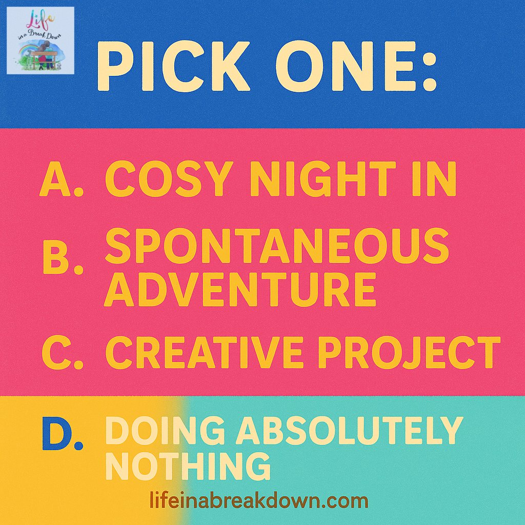 Pick one: