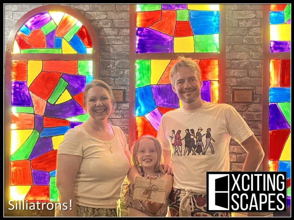 Special thanks to team "Silliatrons" 🕵️🌟
For their courage in retrieving critical intelligence despite the looming threat. 
Always a pleasure, agents! 😄

Want to take on the challenge for yourself? 🤔
Book now: buff.ly/OhCV9mY
#escaperooms #familyfun #teamwork #croydon